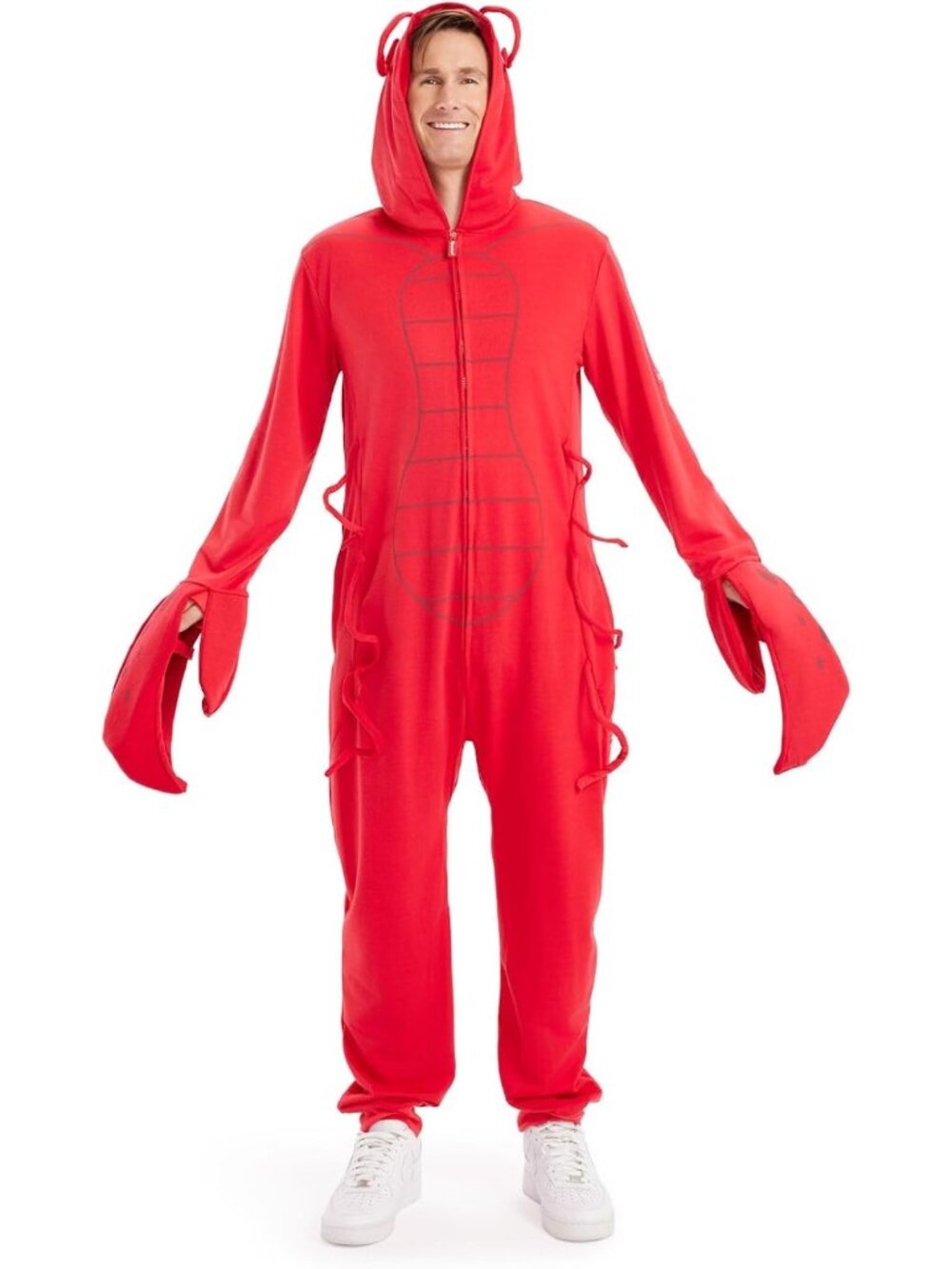 Funny Halloween Sea Creature Jumpsuit for Men - Unique Adult Costume Outfit